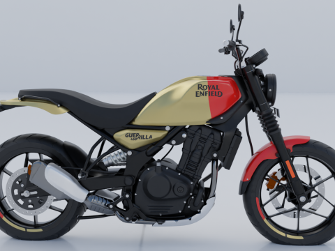 Royal Enfield Guerrilla450 3D Model