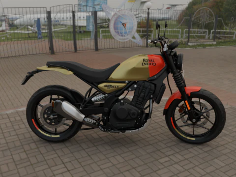 Royal Enfield Guerrilla450 3D Model