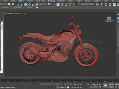 Royal Enfield Guerrilla450 3D Model