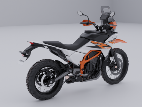 KTM 390 Adventure R 3D-Modell