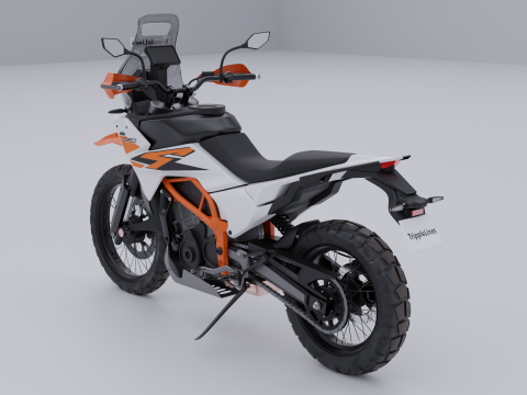 KTM 390 Adventure R 3D-Modell