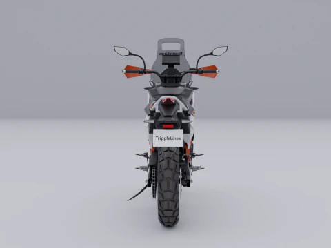 KTM 390 Adventure R 3D Model