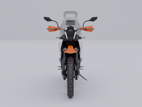 KTM 390 Adventure R 3D-Modell