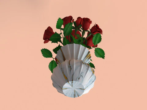 Rose 3D Model
