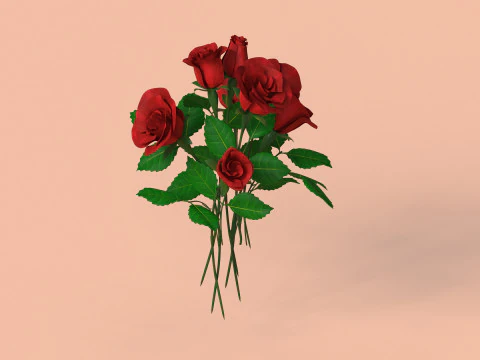 Rose 3D Model