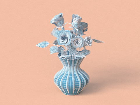 Rose Model 3D