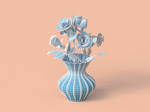 Rose Model 3D