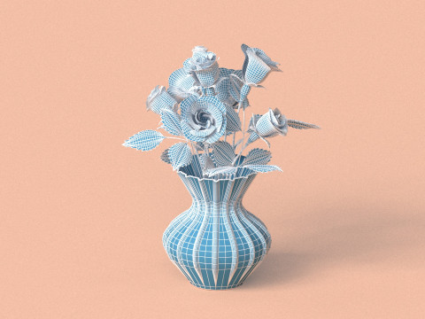 Rose Model 3D