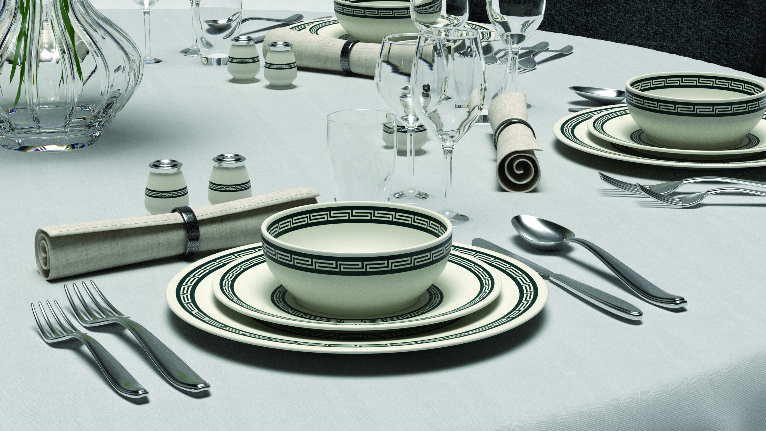 Plate 3D Model .c4d .max .obj .3ds .fbx .stl .blend 