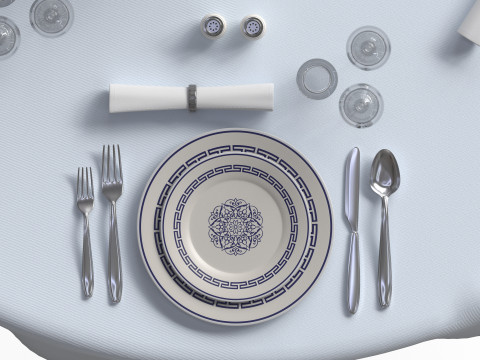 Plate Model 3D
