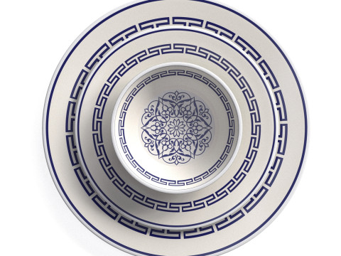 Plate Model 3D