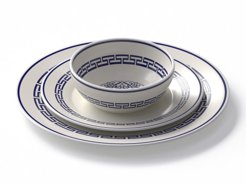 Plate Model 3D