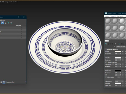 Plate Model 3D