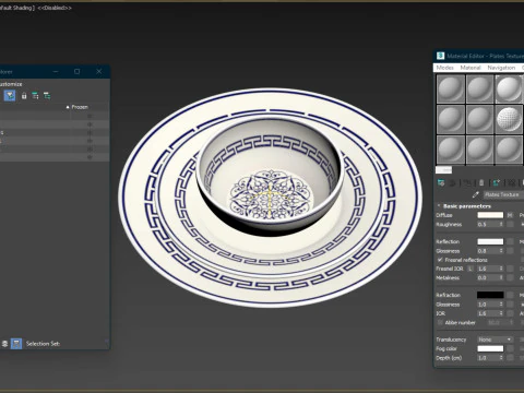 Plate 3D Model