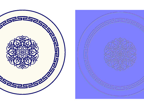 Plate Model 3D