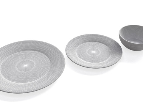 Plate Model 3D