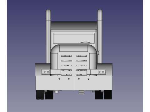 TRUCK 3D 打印模型