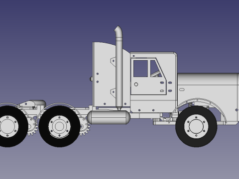 TRUCK 3D 打印模型