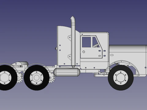 TRUCK 3D Print Model