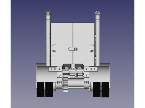 TRUCK 3D 打印模型