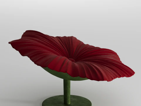 Flower chair 3D Model