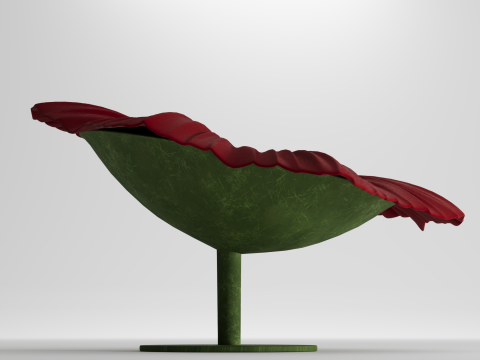 Flower chair 3D Модель