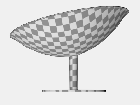 Flower chair 3D Модель