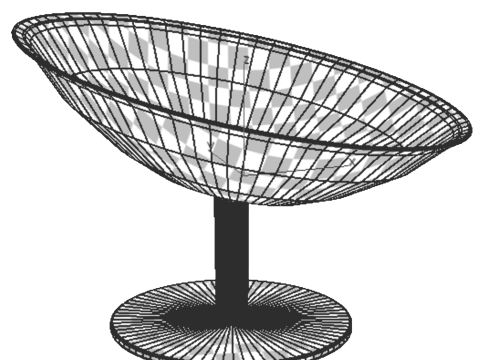 Flower chair 3D Модель