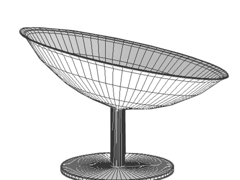 Flower chair 3D Модель