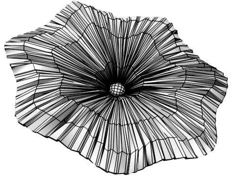 Flower chair 3D Модель
