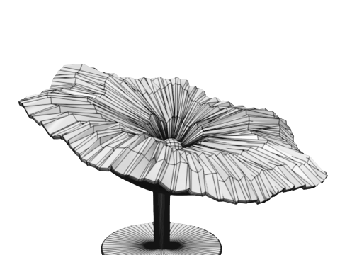 Flower chair 3D Модель