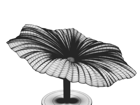Flower chair 3D Модель