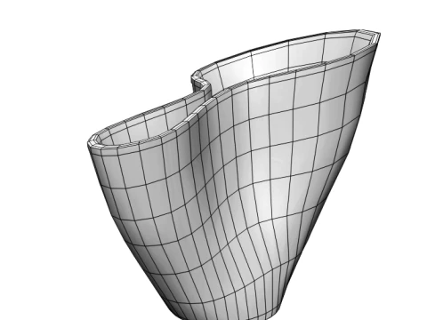 Vase 3D Modell