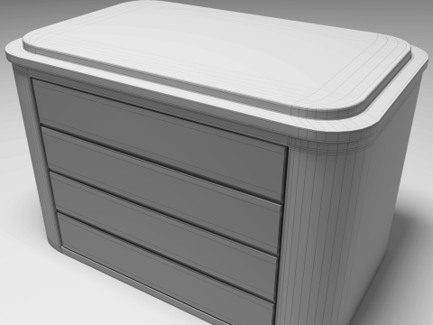 Dresser Modelo 3D
