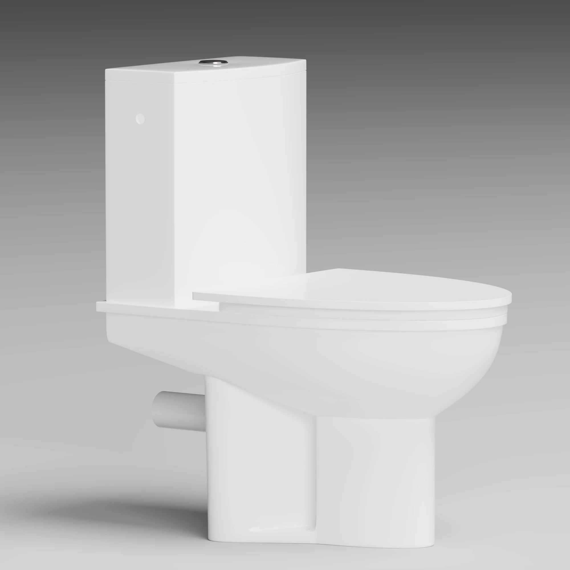 Toilet 3D Model .c4d .max .obj .3ds .fbx .stl .blend 