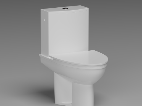 Toilet 3D Model
