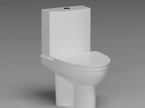 Toilet 3D Model
