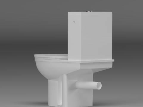 Toilet 3D Model