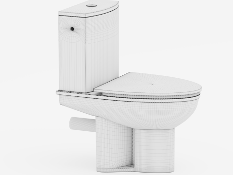 Toilet 3D Model