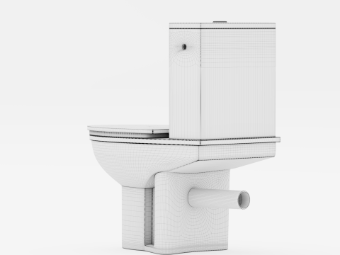 Toilet 3D Model
