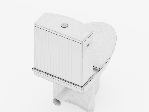 Toilet 3D Model