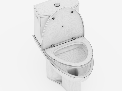 Toilet 3D Model