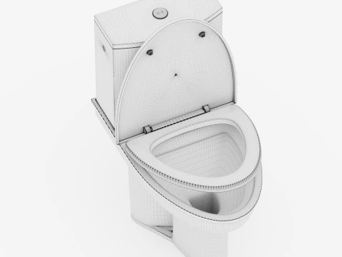 Toilet 3D Model