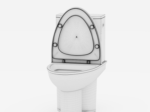 Toilet 3D Model