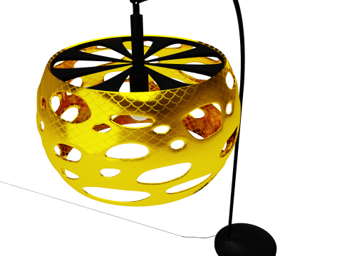 Floor lamp 3D मॉडल