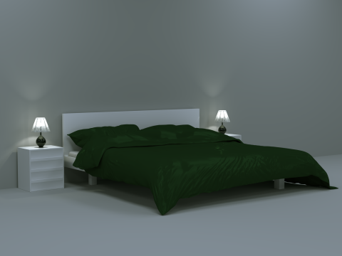 Bedroom set 3Dモデル