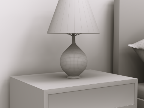 Bedroom set 3Dモデル