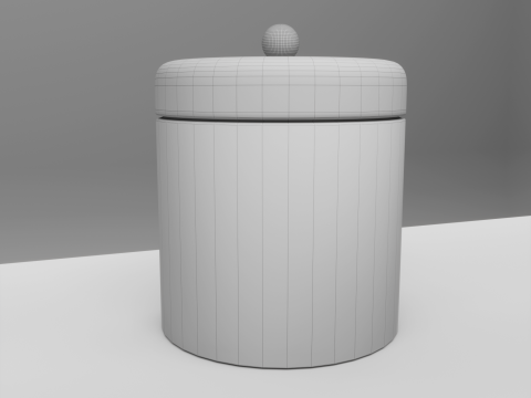 Bathroom set Modello 3D