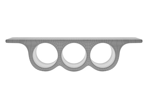 OOO Bench by Herve Langlais for Studio Twenty Seven 3D Model