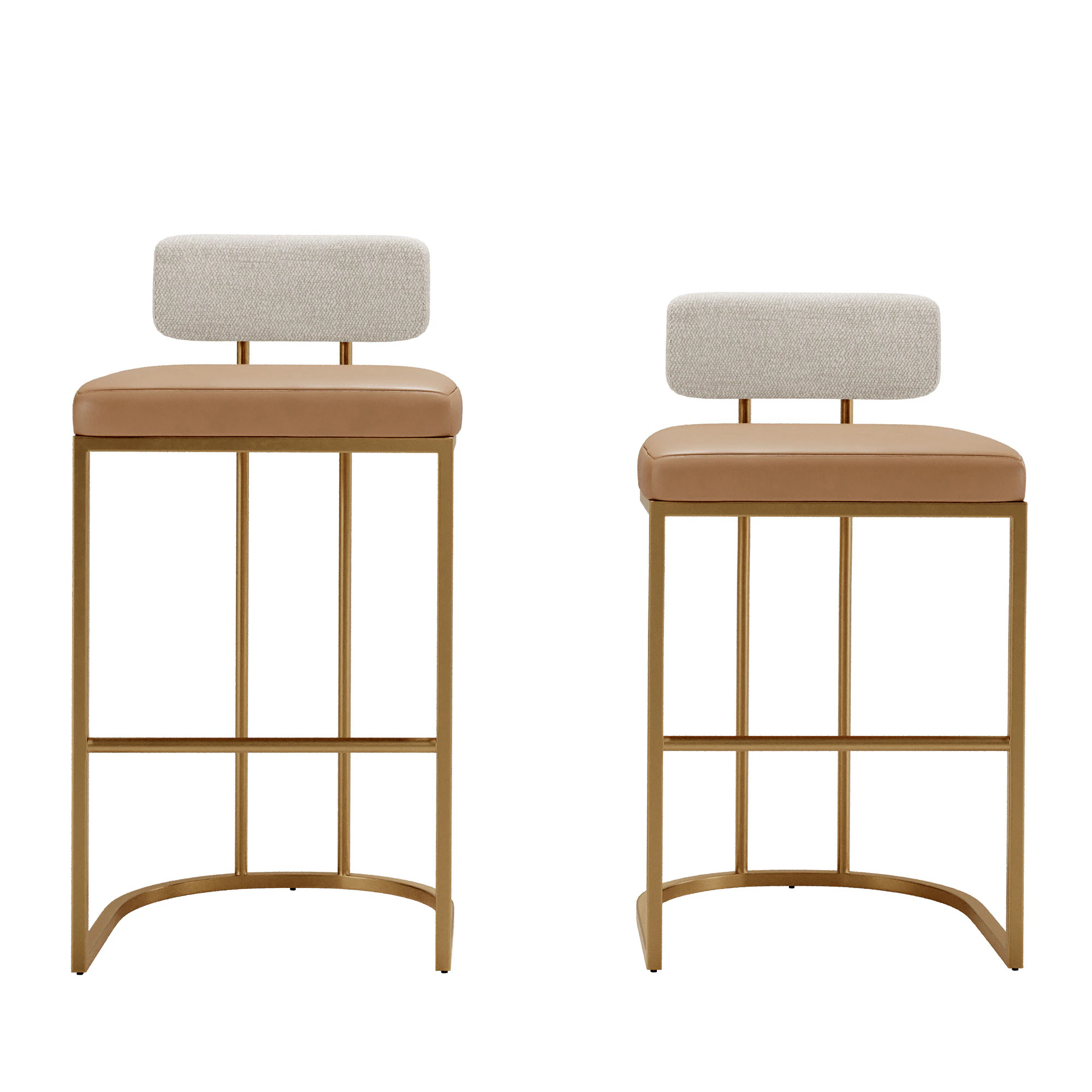 Cordelia Bar Counter Stools 3D Model .c4d .max .obj .3ds .fbx .stl .blend 